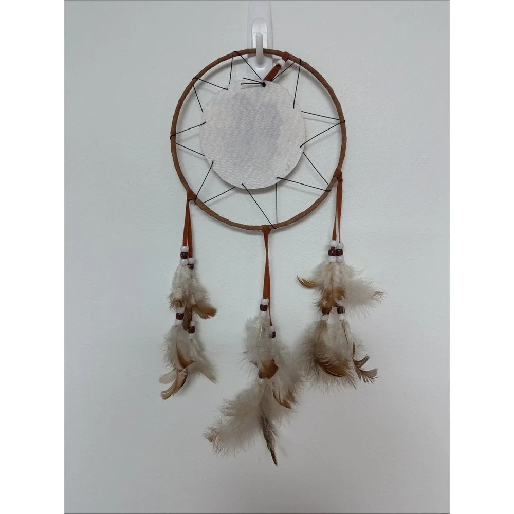 Dream Catcher Wall Hanging Native American Indian Feathers Boho Southwestern